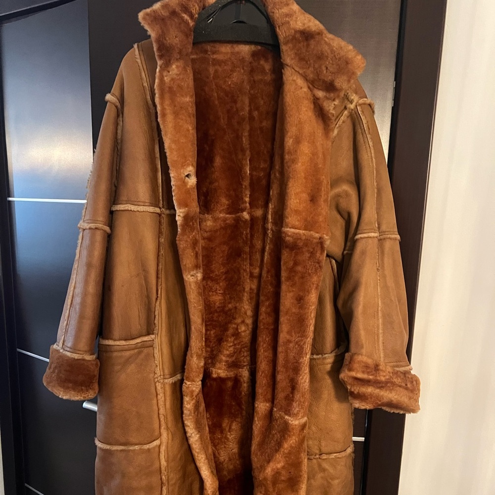 Vintage Sawyer of Napa Shearling Coat